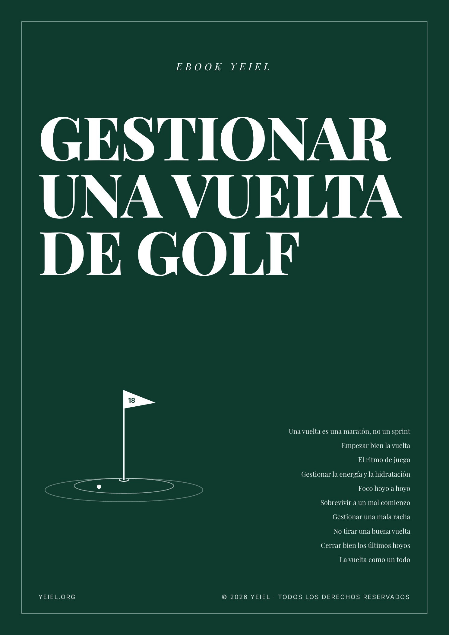 Portada del ebook Cómo gestionar una vuelta de golf
