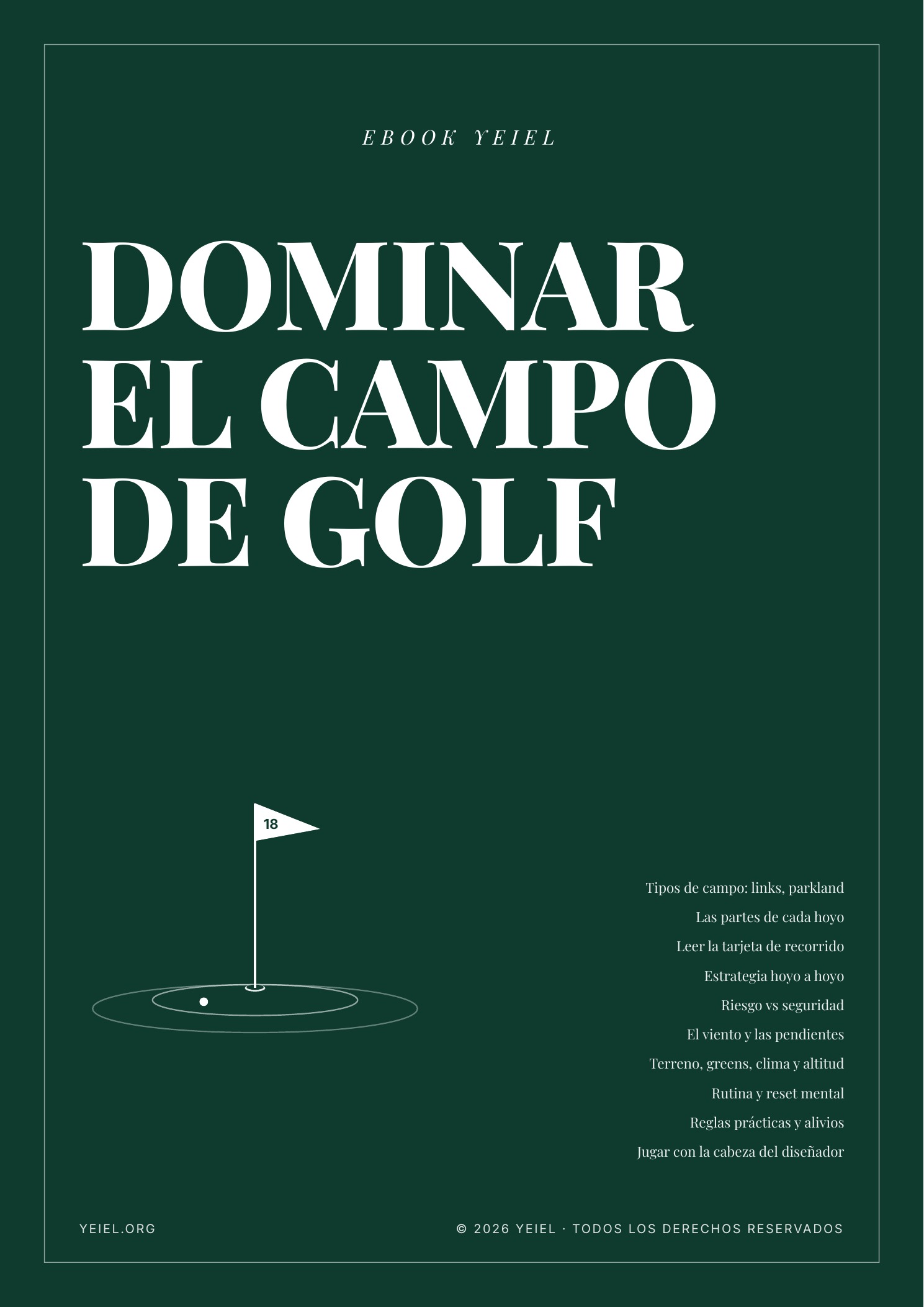 Portada del ebook Dominar el campo de golf