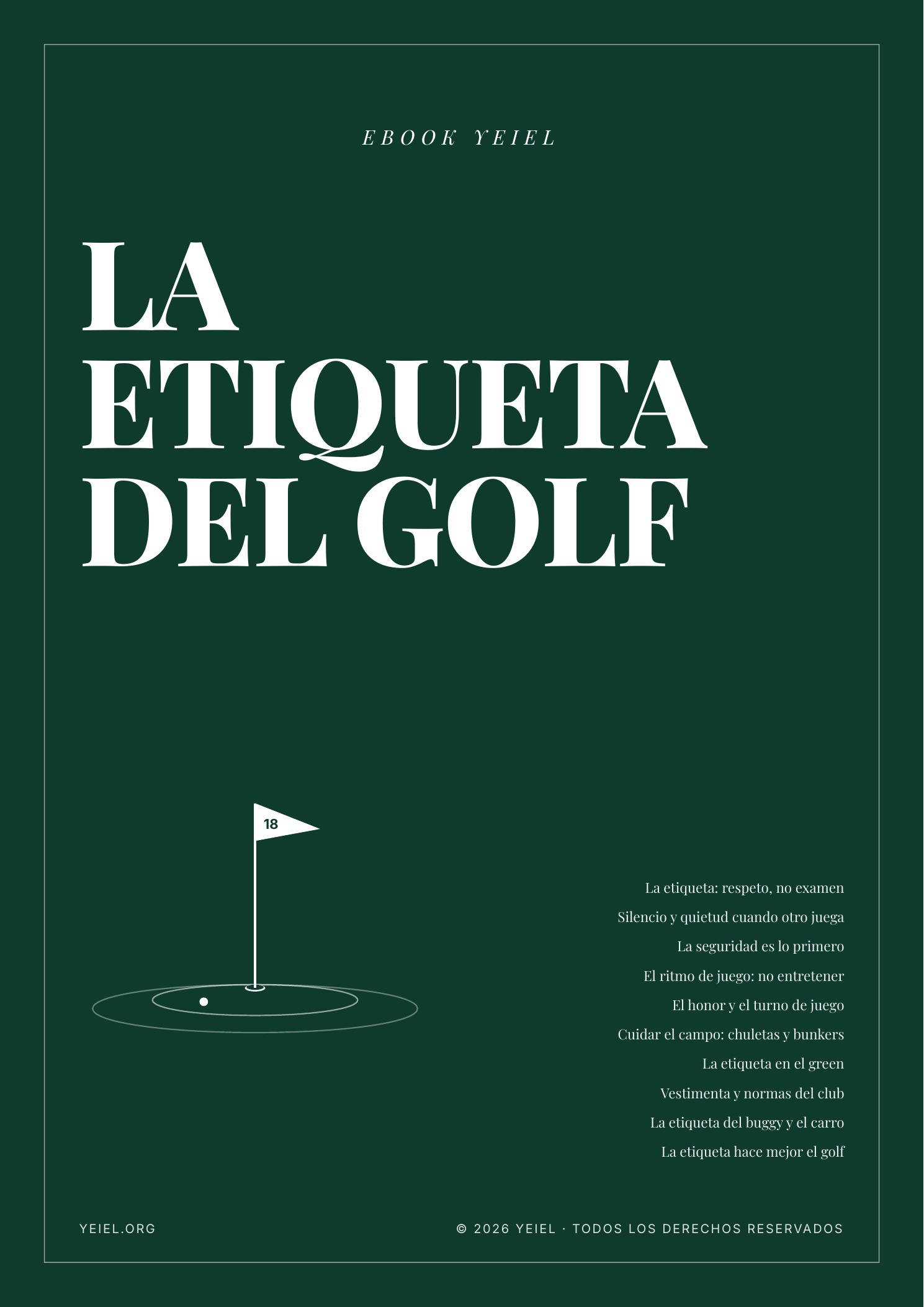Portada del ebook La etiqueta del golf