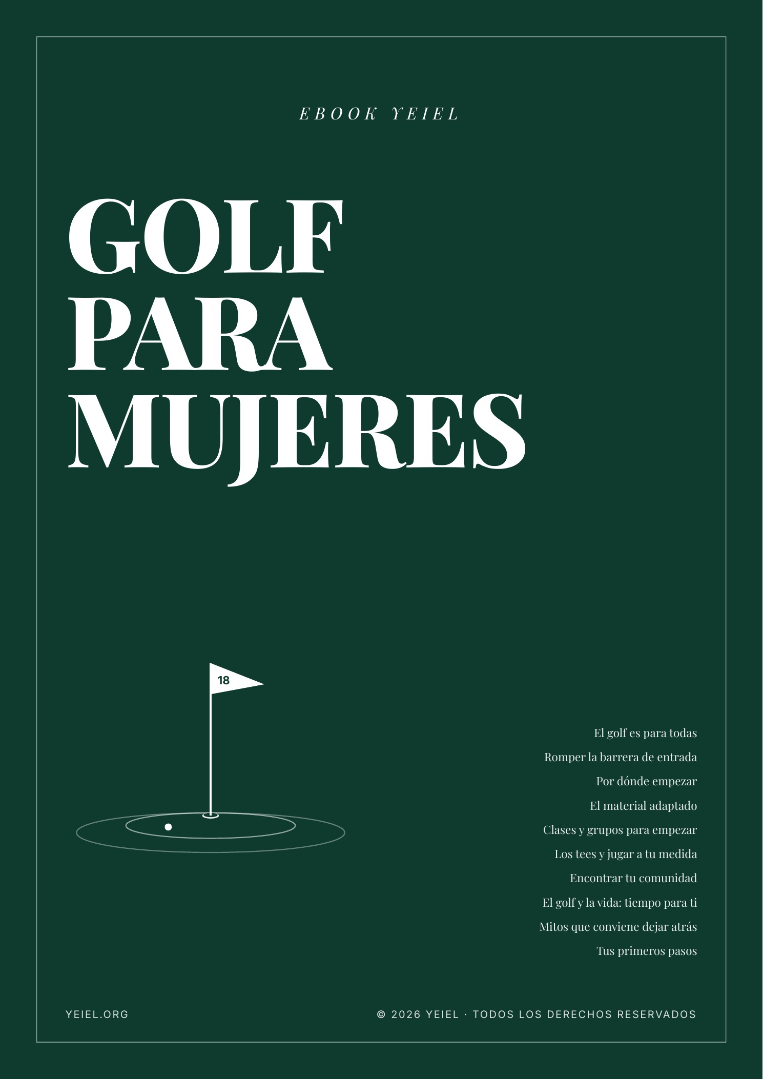 Portada del ebook Golf para mujeres: empezar a jugar