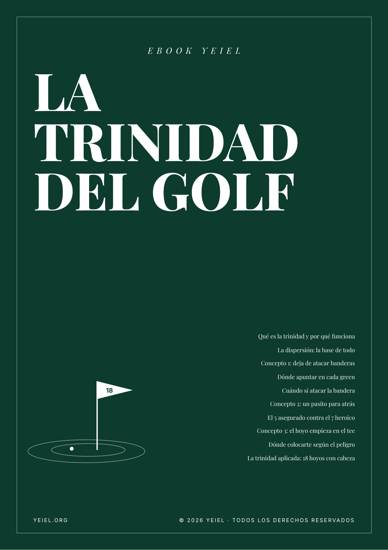 Portada del ebook La trinidad del golf