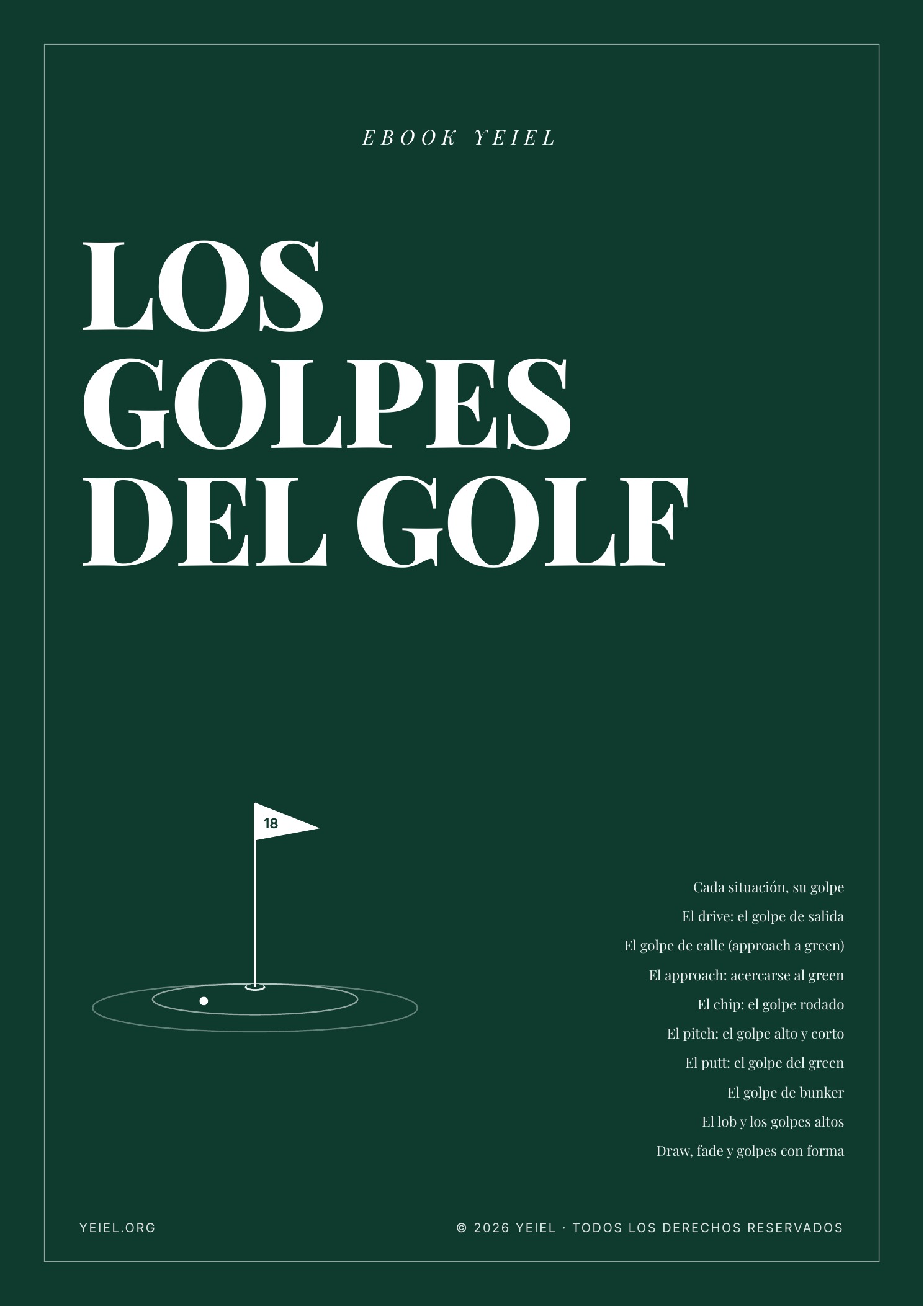 Portada del ebook Los golpes del golf y cómo se llaman