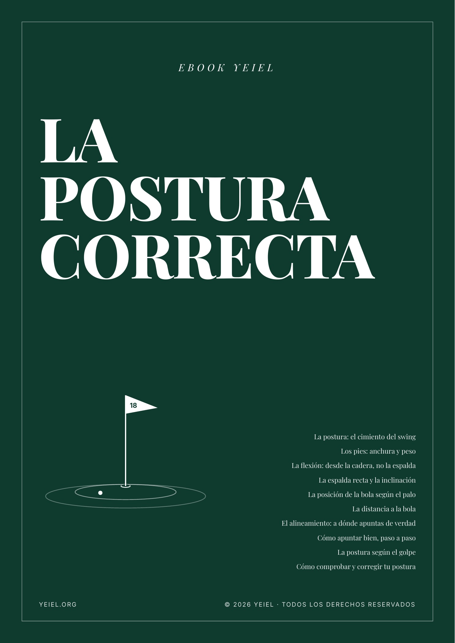 Portada del ebook La postura correcta en el golf