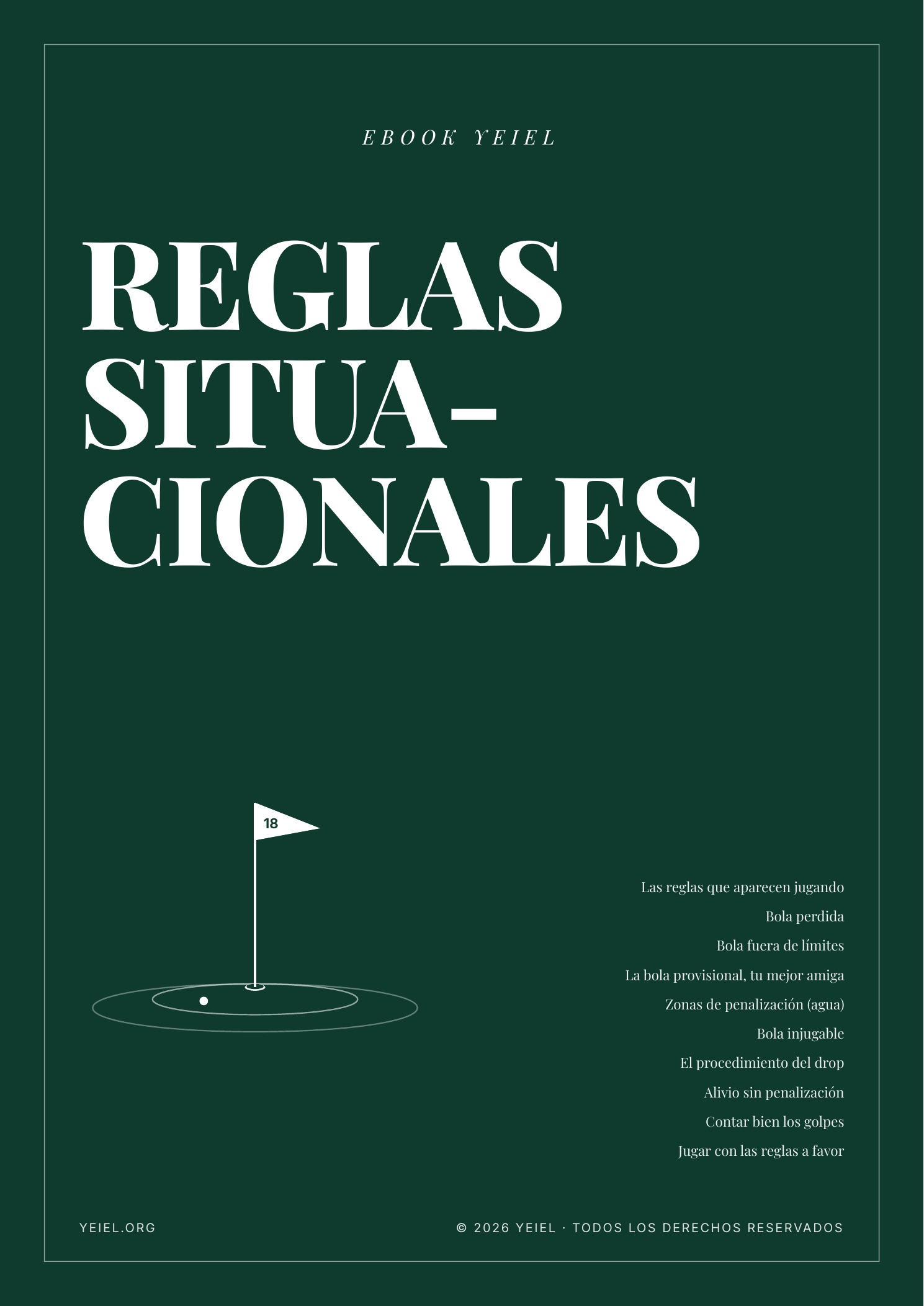 Portada del ebook Reglas situacionales del golf