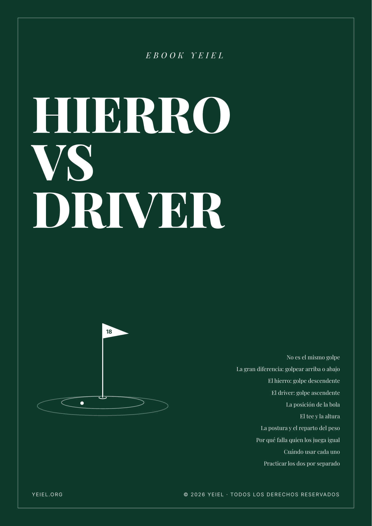 Portada del ebook Swing de hierro vs swing de driver